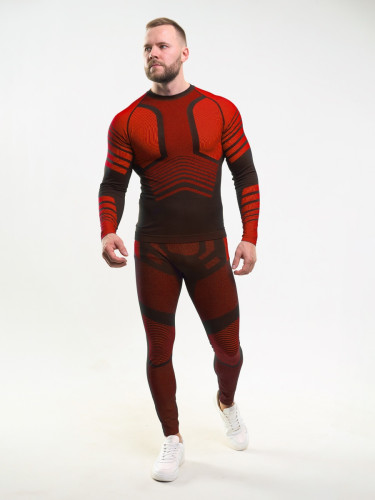 Комплект термобелья X-LINE (sport) мужской черный с красным NEW в Краснодаре