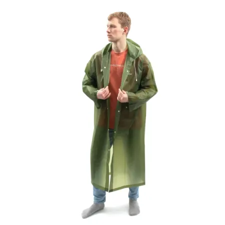Плащ-дождевик Следопыт EVA 80х131 см на кнопках,army green
