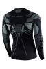 купить Футболка Brubeck DRY LS1570М черный/графит