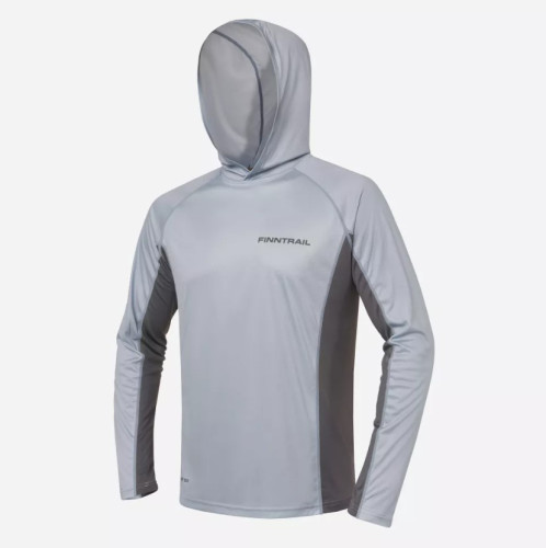 Лонгслив Finntrail мужской Wave Big Logo 6614 Grey (L)