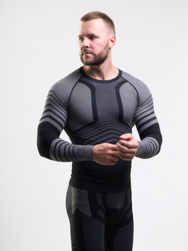 Комплект термобелья X-LINE (sport) мужской черный с серым NEW в Краснодаре