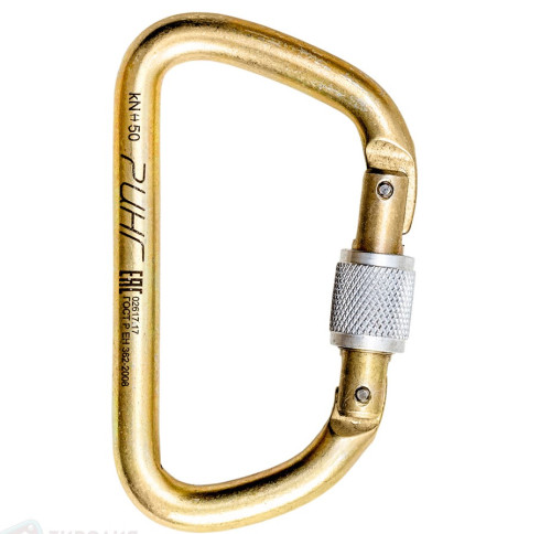  Карабин Ринг сталь увеличеннная трапеция 5000 (3шт) в Краснодаре  