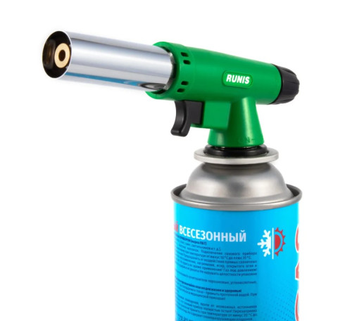 Горелка газовая RUNIS Premium P05 пьезо.цанг.4-052 (без баллона)