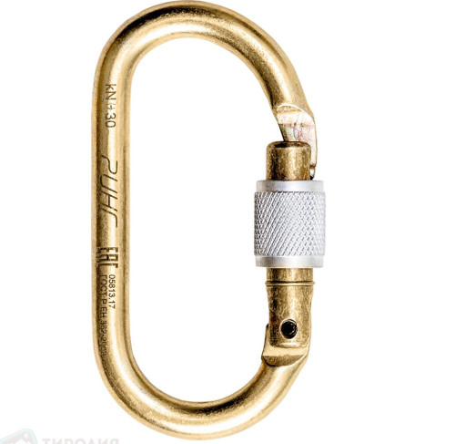  Карабин Ринг сталь овал (keylock) 3000 в Краснодаре  