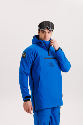 Анорак сноубордический MountainMan Dark Atlantic синий в Краснодаре