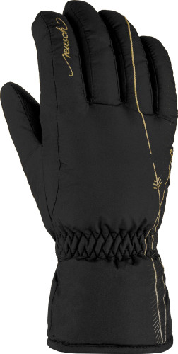 Перчатки Reusch Yana Black/Gold в Краснодаре