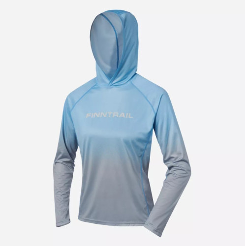 Лонгслив Finntrail женский Venus Hood W 6621 LightBlue (M)