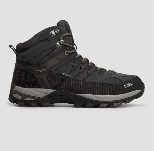 Купить полуботинки cmp rigel mid trekking shoe wp черный в Краснодаре