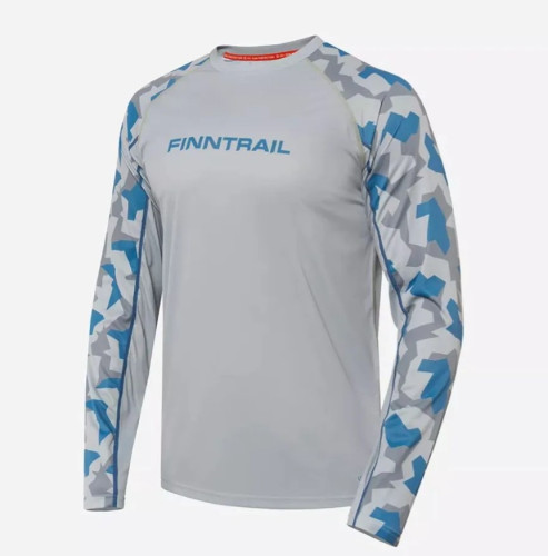 Лонгслив Finntrail Wave 6612 Grey (L)