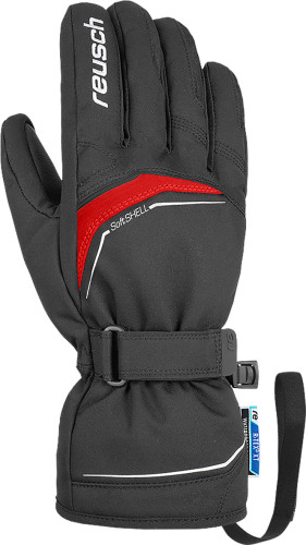 Перчатки Reusch Primus R-Tex XT Black/Fire Red в Краснодаре