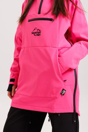 Анорак сноубордический MountainMan Barbie розовый неон в Краснодаре