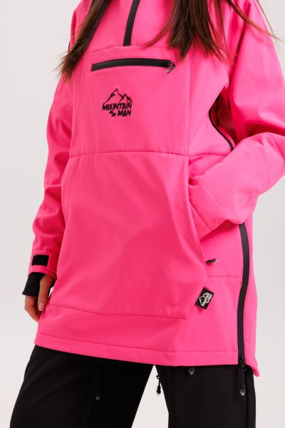 Анорак сноубордический MountainMan Barbie розовый неон в Краснодаре