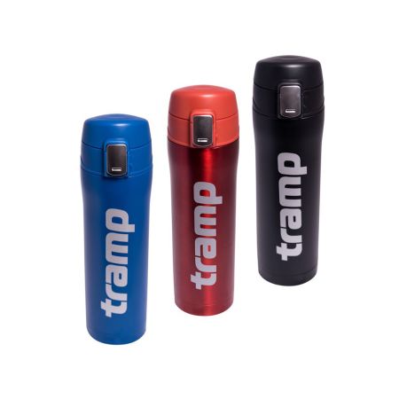 Термос Tramp питьевой 0,45л.TRC-107 голубой