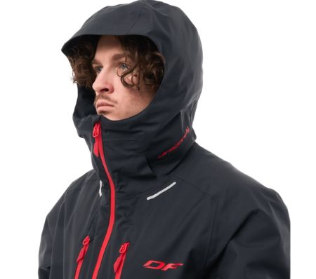 Куртка горнолыжная Dragonfly утепленная Gravity Man Black-Red в Краснодаре
