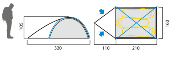 Палатка Fox Explorer Red Fox