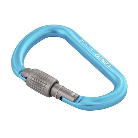  Карабин Венто Большой с резьбовой муфтой синий в Краснодаре  