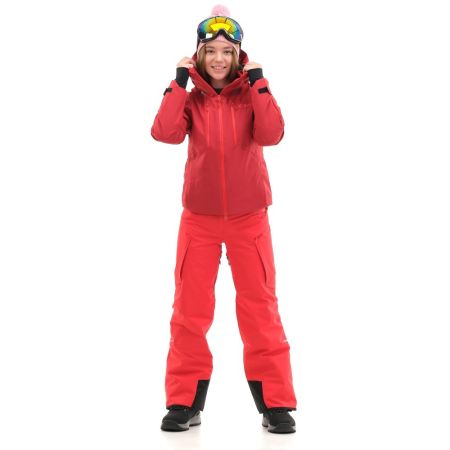 Брюки горнолыжные Dragonfly Gravity Premium Woman Red Fluo в Краснодаре