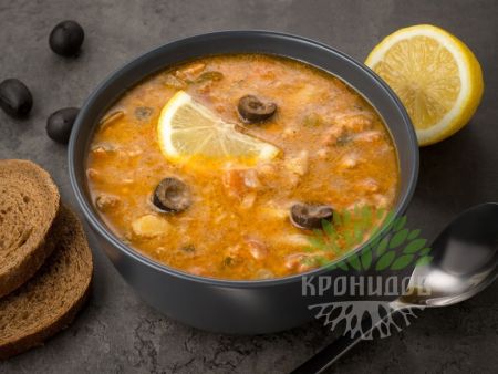 Консервы стерилизованные.Первые обеденные блюда "Солянка" 