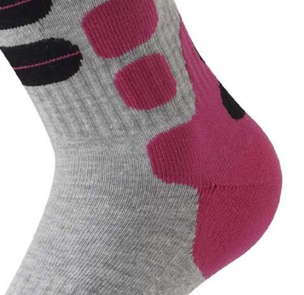 Купить Носки LENZ Skiing 2.0 Light Grey/Pink в Краснодаре