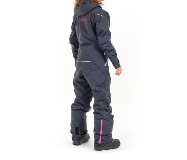 Комбинезон сноубордический Dragonfly Premium Woman Black-Pink 2023 в Краснодаре