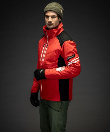 Куртка горнолыжная Phenix Traction с капюшоном RD в Краснодаре