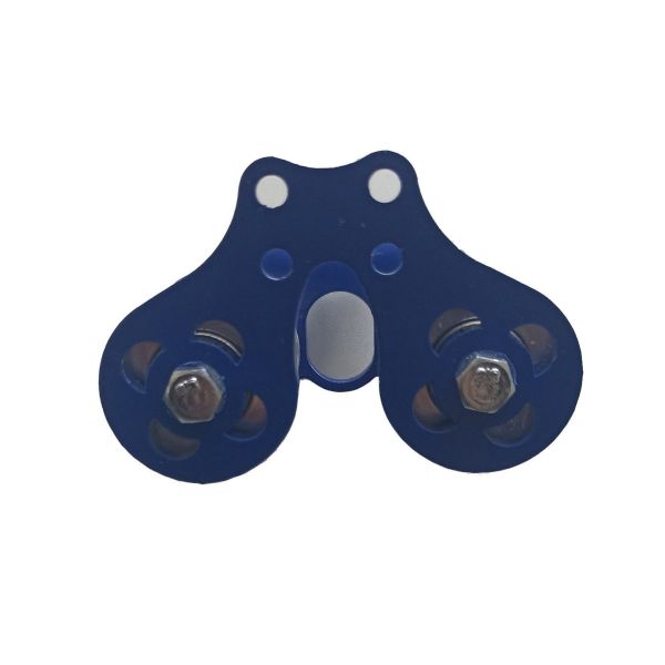  Ролик GURU Treck V2 для навесной переправы синий в Краснодаре  