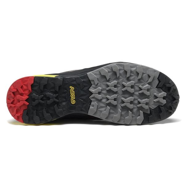 Купить ботинки asolo softrock mm black/black/yellow в Краснодаре