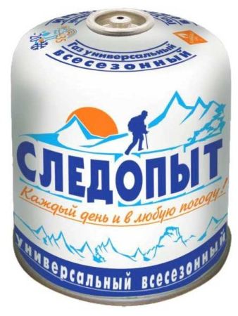 Баллон Следопыт газовый 450гр оранжевый