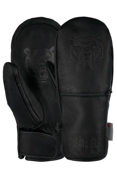 Варежки Terror-Leather Mitten Black в Краснодаре