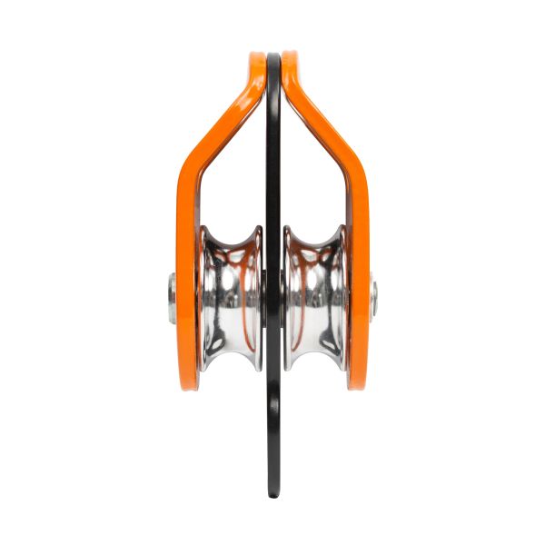  Блок-ролик Вертикаль двойной дюралевый с подшипником в Краснодаре  