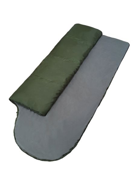 Спальный мешок Чайка СП2 +5 зеленый