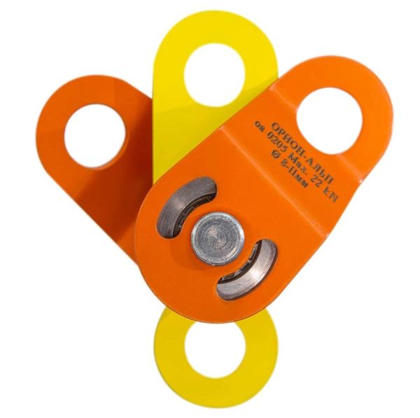  Блок-ролик Орион-Альп двойной сталь с подшипником в Краснодаре  