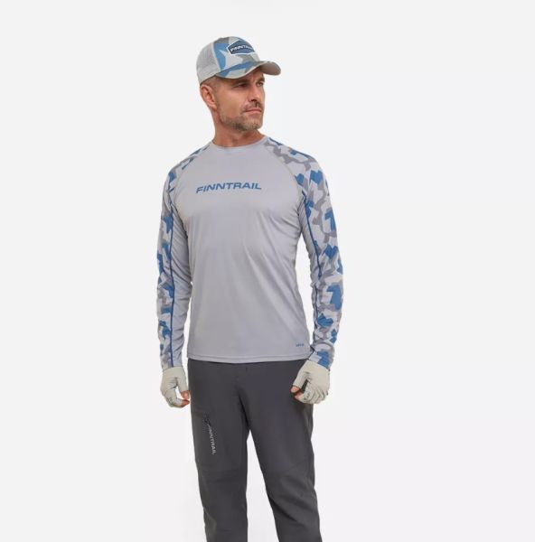 Лонгслив Finntrail Wave 6612 Grey в Краснодаре