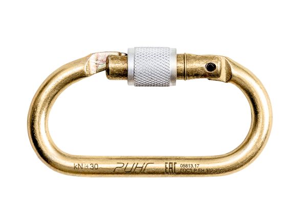  Карабин Ринг сталь овал (keylock) 3000 в Краснодаре  