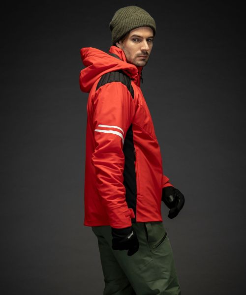 Куртка горнолыжная Phenix Traction с капюшоном RD в Краснодаре