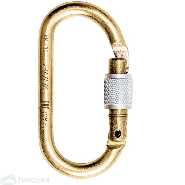  Карабины Ринг сталь овал (keylock) 3000 (10шт) в Краснодаре  