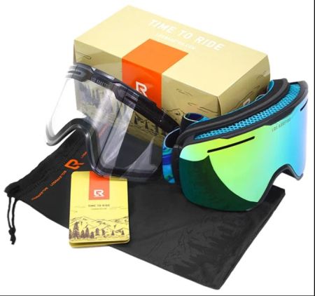 Купить Маска Los Raketos SNAP yellow chrom 22119 в Краснодаре