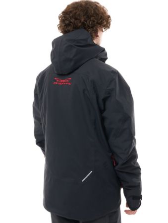 Куртка горнолыжная Dragonfly утепленная Gravity Man Black-Red в Краснодаре