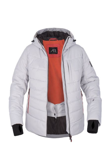 Куртка зимняя женская стеганная Нева светло-серый в Краснодаре