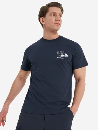 Футболка JW DISCOVER Т М синий