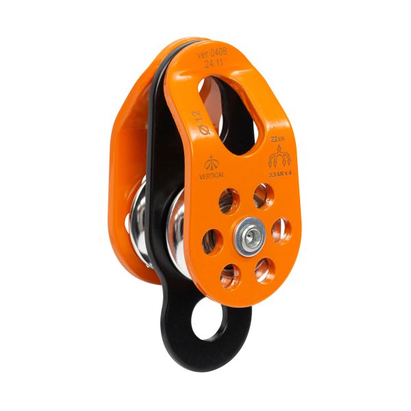  Блок-ролик Вертикаль двойной дюралевый с подшипником в Краснодаре  